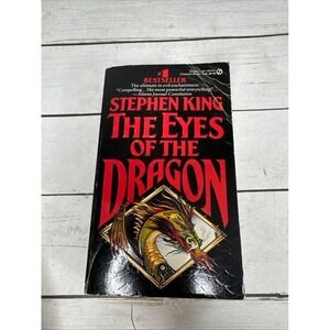 The Eyes of the Dragon Stephen King 1988 First Signet Printing Fantasy